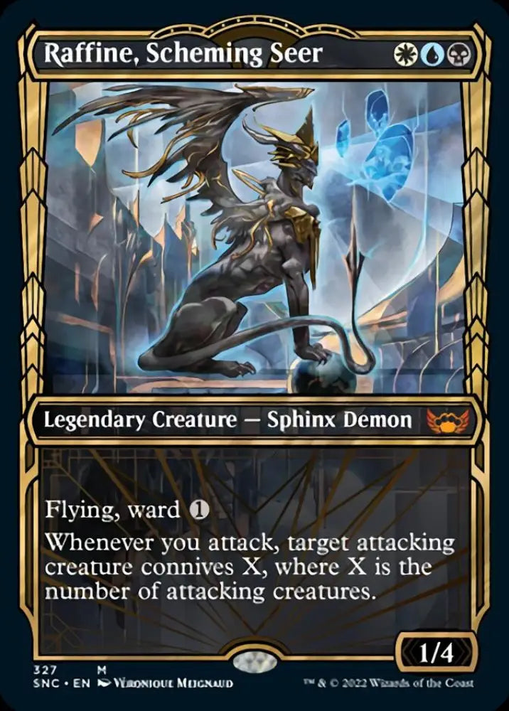 Raffine Scheming Seer (Showcase Golden Age) [Streets of New Capenna] - MTG Single