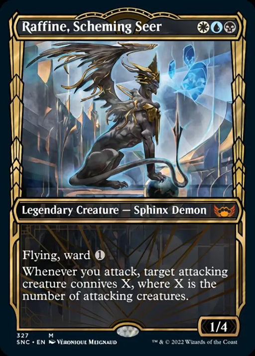 Raffine Scheming Seer (Showcase Golden Age) [Streets of New Capenna] - MTG Single