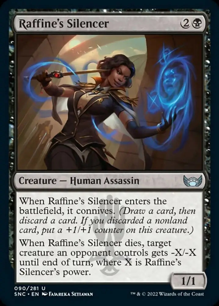 Raffine’s Silencer [Streets of New Capenna] - MTG Single