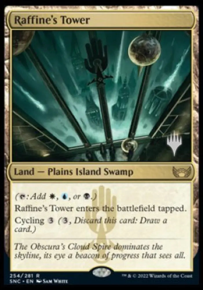Raffine’s Tower (Promo Pack) [Streets of New Capenna Promos] - MTG Single