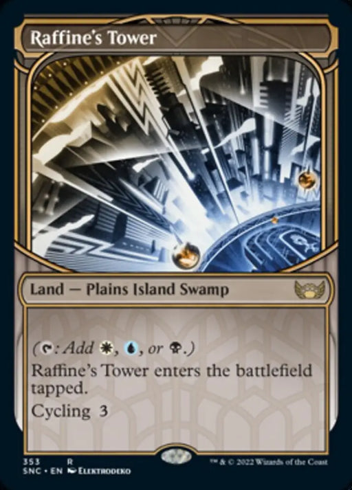 Raffine’s Tower (Showcase Skyscraper) [Streets of New Capenna] - MTG Single