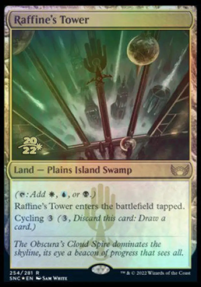 Raffine’s Tower [Streets of New Capenna Prerelease Promos] - MTG Single