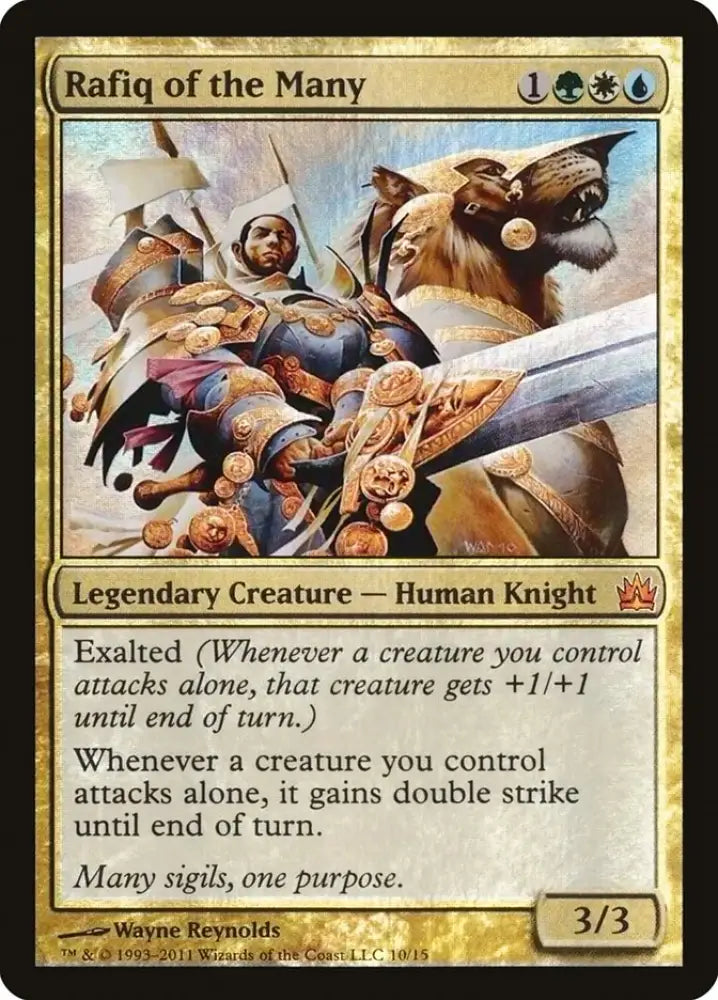 Rafiq of the Many [From the Vault: Legends] - MTG Single