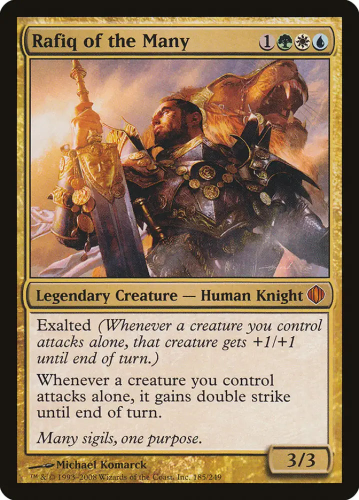 Rafiq of the Many [Shards of Alara] - MTG Single