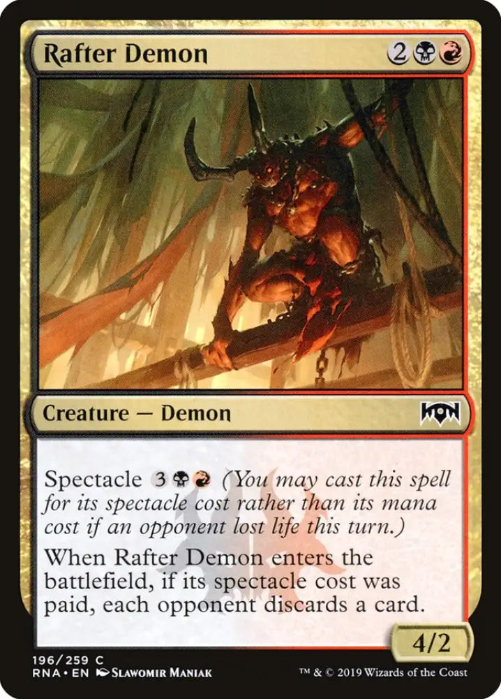 Rafter Demon [Ravnica Allegiance] - MTG Single