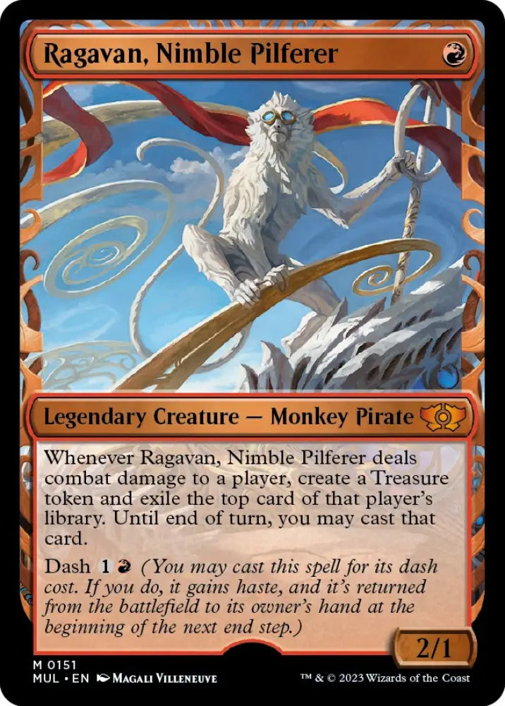 Ragavan Nimble Pilferer (Halo Foil) [Multiverse Legends] - MTG Single