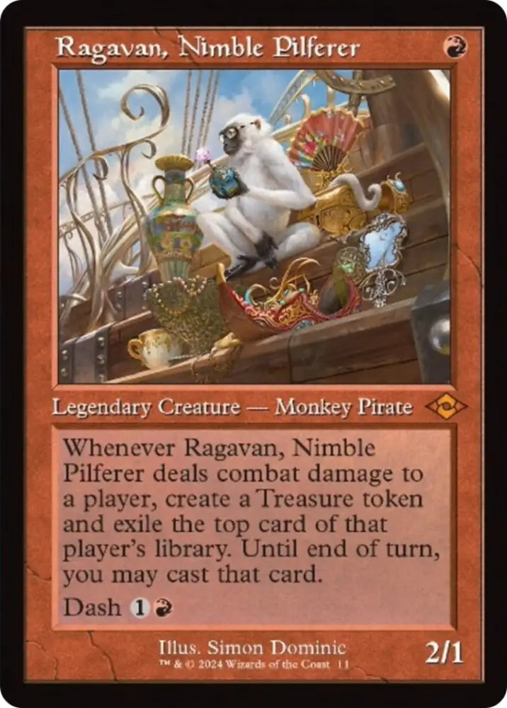 Ragavan Nimble Pilferer (Retro) [Modern Horizons 2] - MTG Single