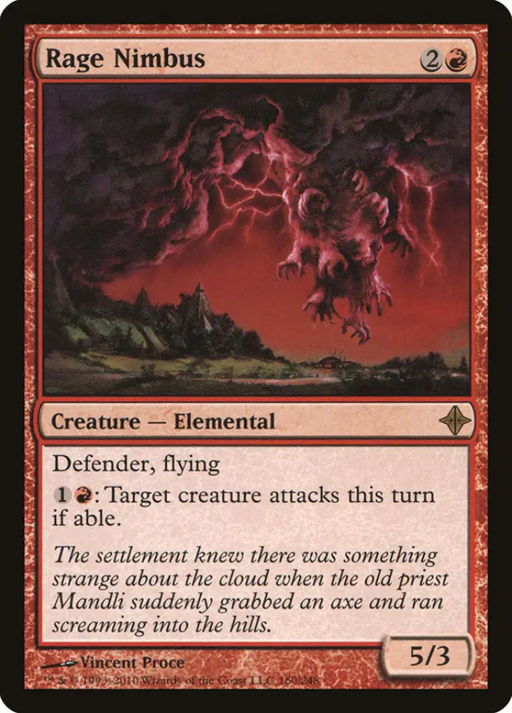 Rage Nimbus [Rise of the Eldrazi] - MTG Single