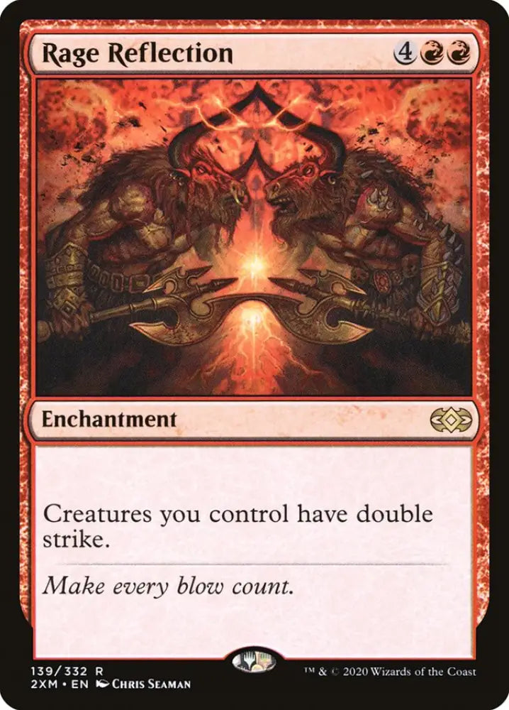 Rage Reflection [Double Masters] - MTG Single
