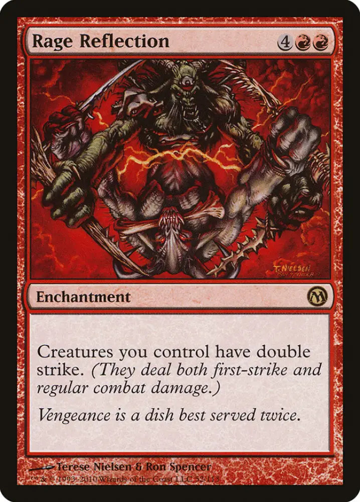 Rage Reflection [Duels of the Planeswalkers] - MTG Single