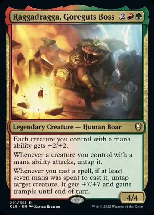 Raggadragga Goreguts Boss [Commander Legends: Battle for Baldur’s Gate] - MTG Single