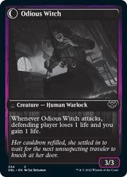 Ragged Recluse // Odious Witch [Innistrad: Double Feature] - MTG Single