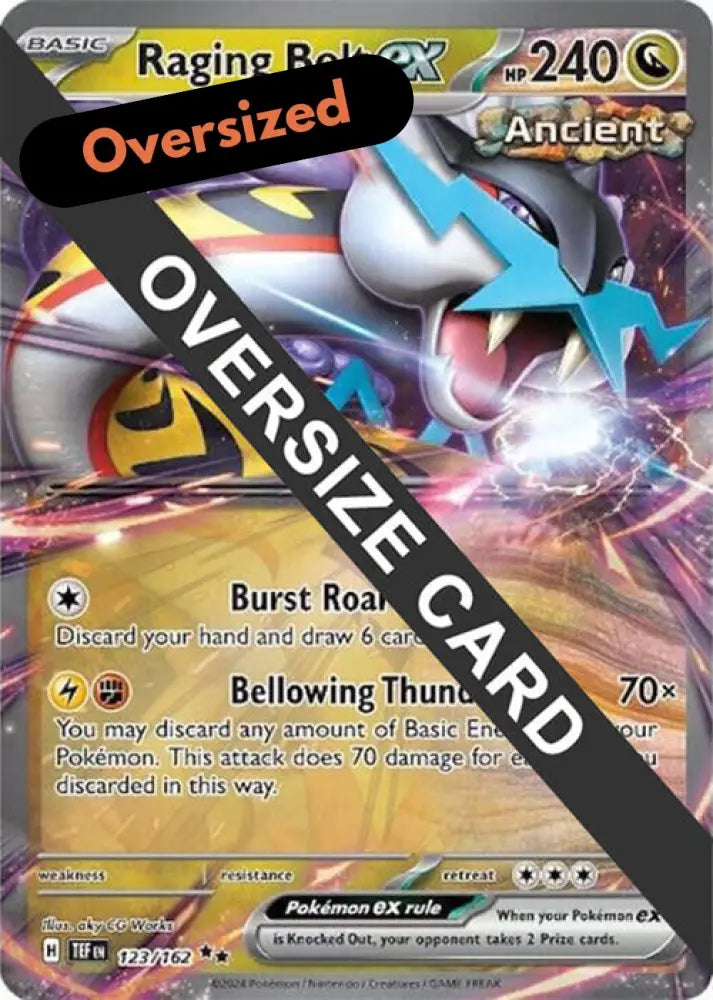 Raging Bolt ex (123) (Jumbo Card) [Scarlet & Violet: Black Star Promos] - Pokemon Single