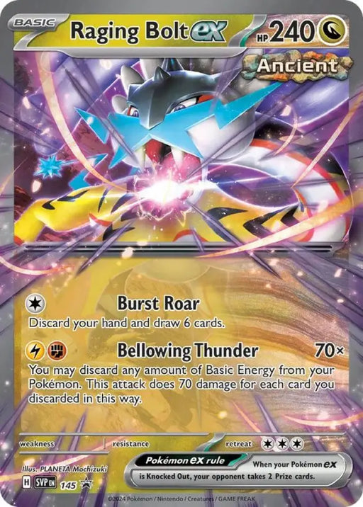 Raging Bolt ex (145) [Scarlet & Violet: Black Star Promos] - Pokemon Single