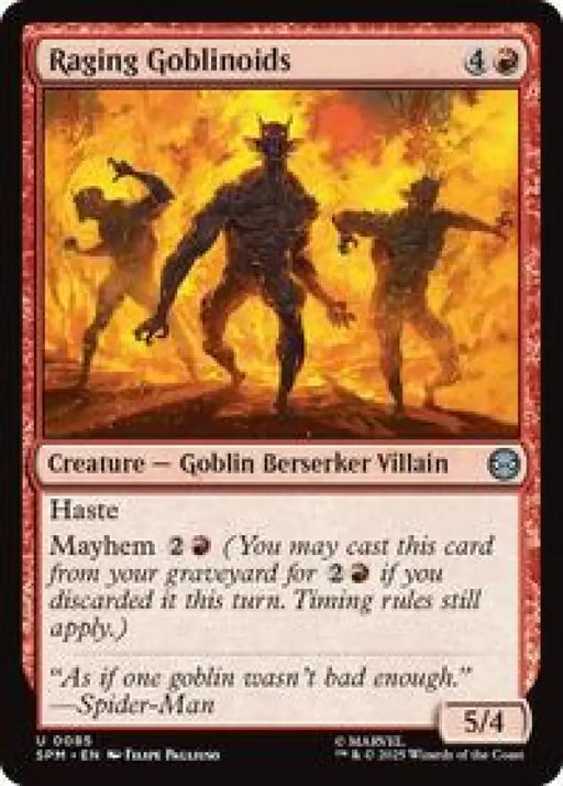 Raging Goblinoids (85) [Marvel's Spider-Man]