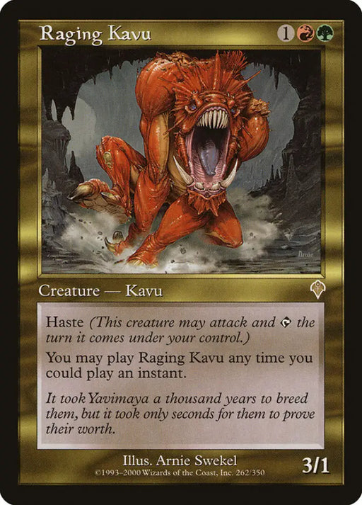 Raging Kavu [Invasion] - MTG Single