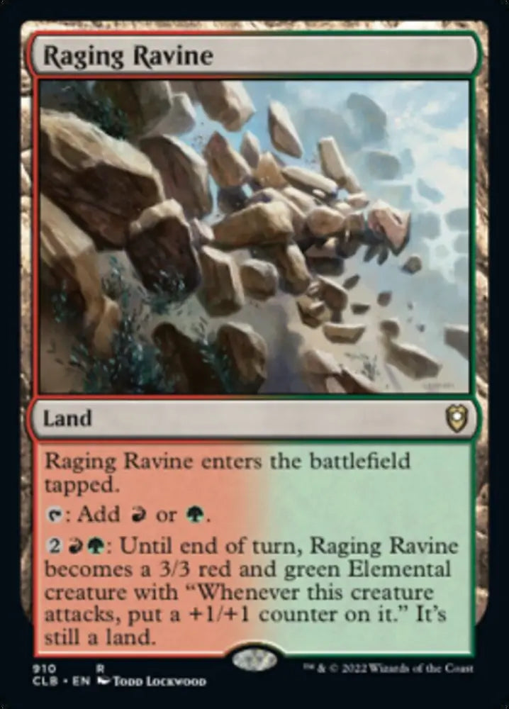 Raging Ravine [Commander Legends: Battle for Baldur’s Gate] - MTG Single