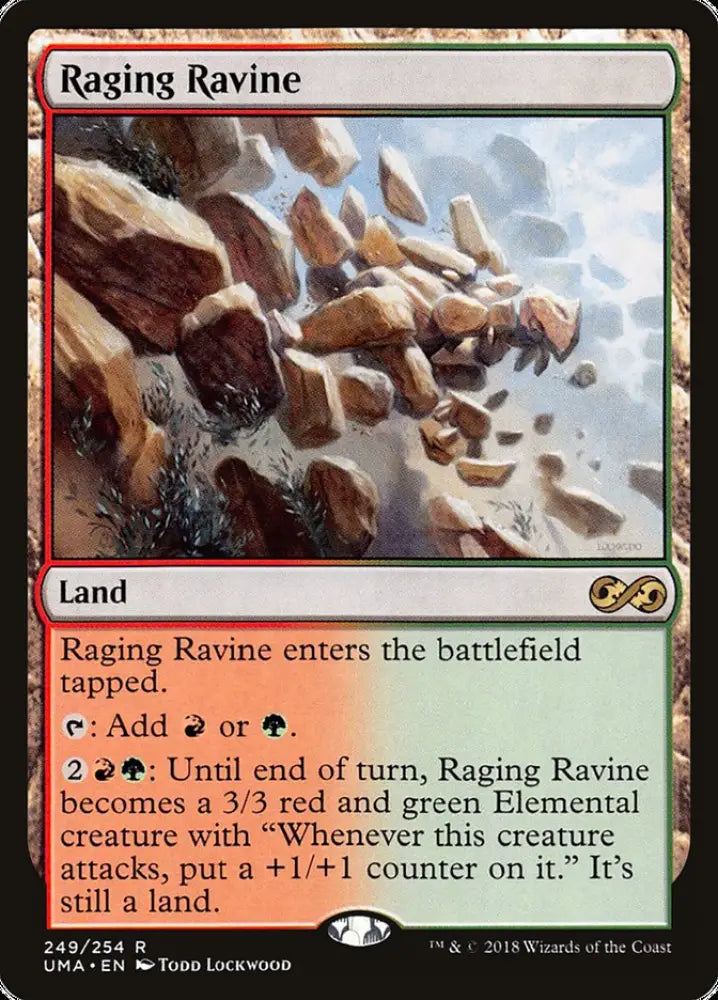 Raging Ravine [Ultimate Masters] - MTG Single