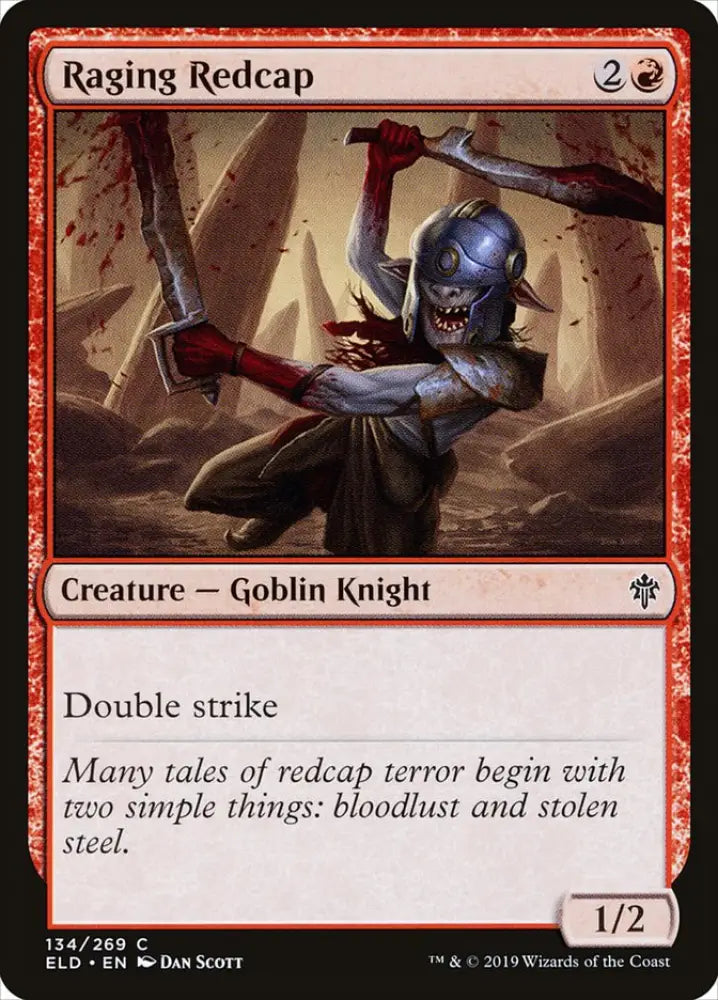 Raging Redcap [Throne of Eldraine] - MTG Single