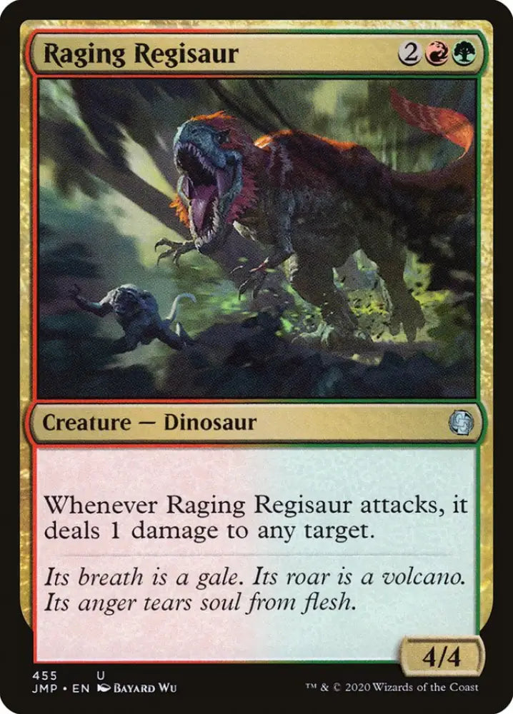 Raging Regisaur [Jumpstart] - MTG Single