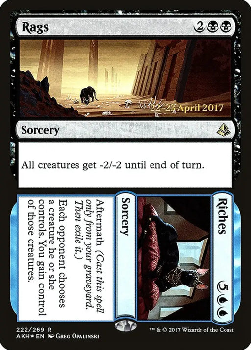 Rags // Riches [Amonkhet Prerelease Promos] - MTG Single