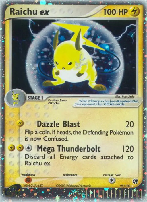 Raichu ex (98/100) [EX: Sandstorm] - Pokemon Single