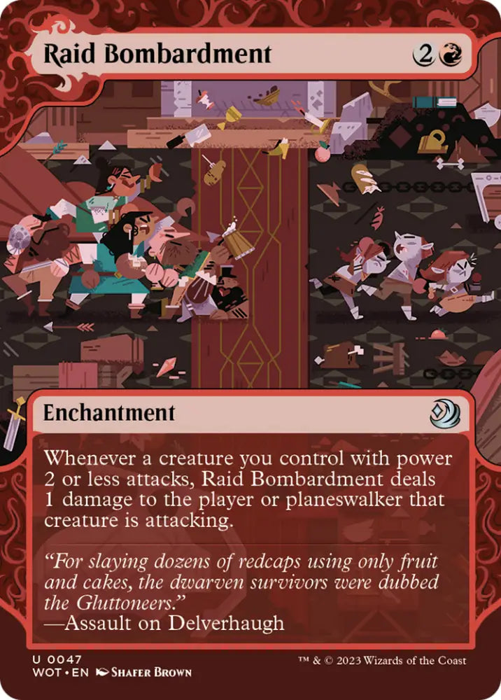 Raid Bombardment [Wilds of Eldraine: Enchanting Tales] - MTG Single