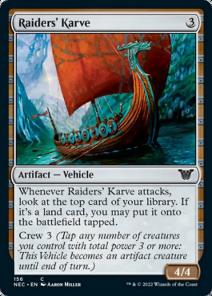 Raiders’ Karve [Kamigawa: Neon Dynasty Commander] - MTG Single
