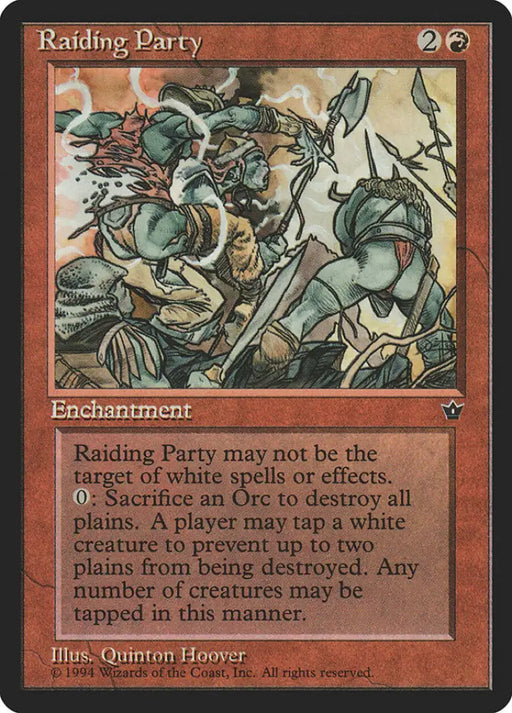 Raiding Party [Fallen Empires] - MTG Single