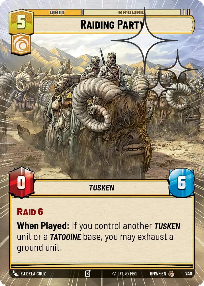 Raiding Party (Hyperspace Foil) (740) [Homeworlds]
