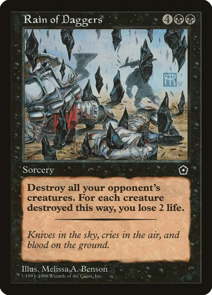 Rain of Daggers [Portal Second Age] - MTG Single