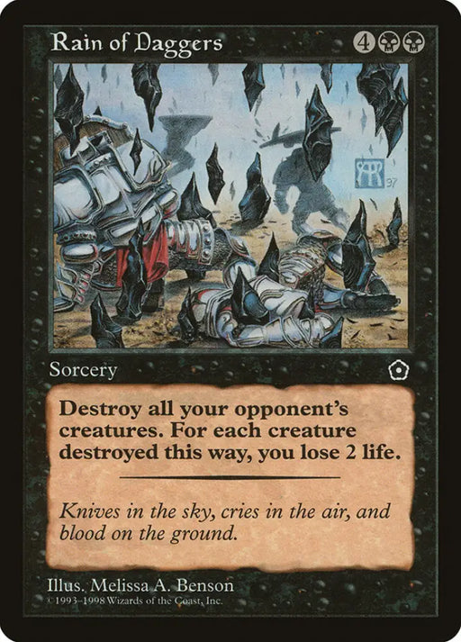 Rain of Daggers [Portal Second Age] - MTG Single