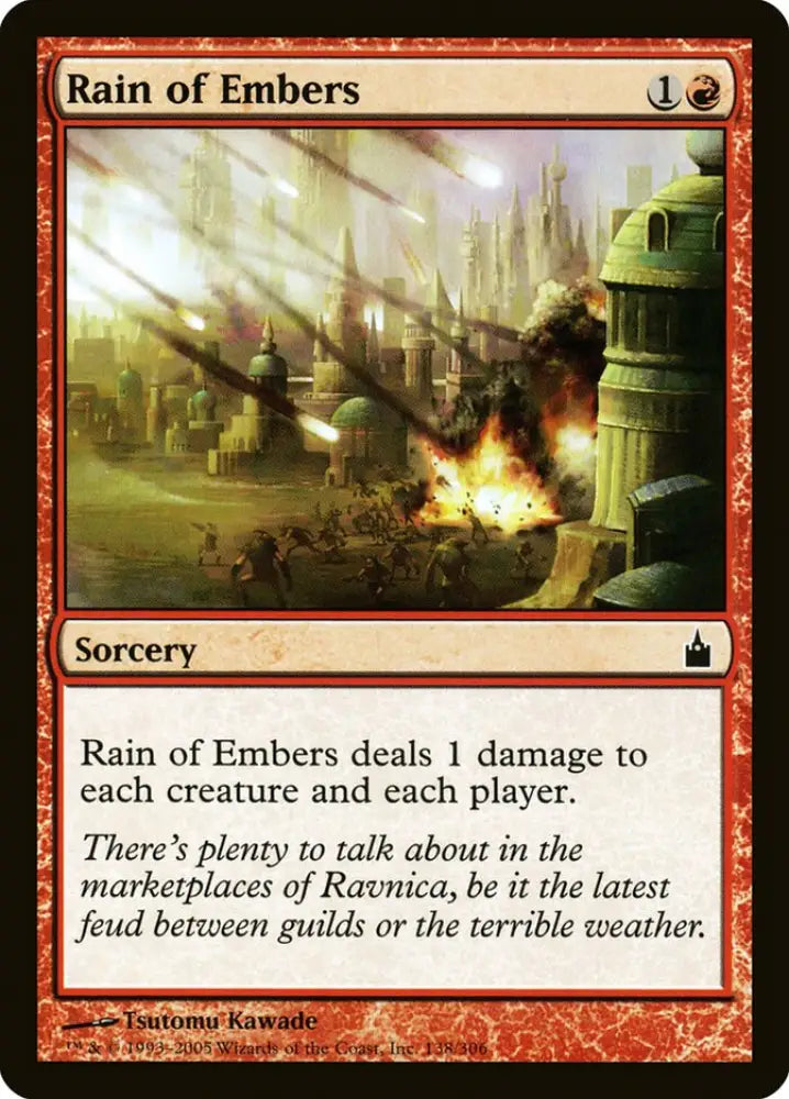 Rain of Embers [Ravnica: City of Guilds] - MTG Single
