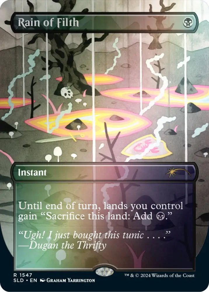 Rain of Filth (Rainbow Foil) [Secret Lair Drop Series] - MTG Single