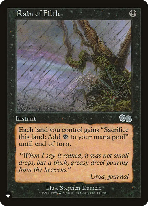 Rain of Filth [The List] - MTG Single