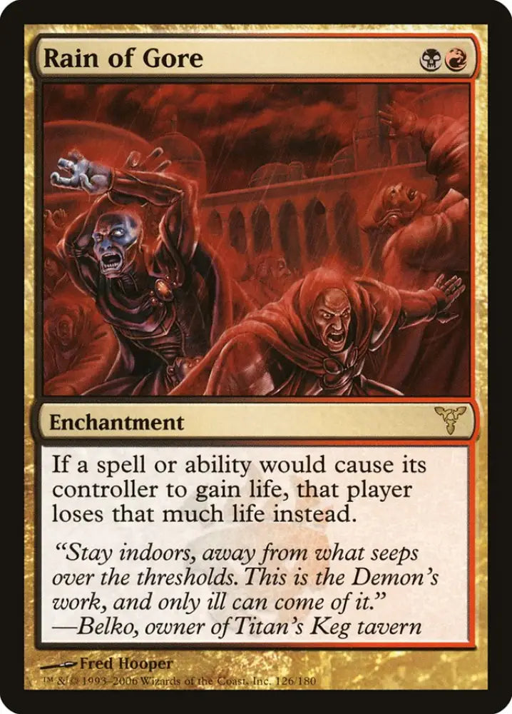 Rain of Gore [Dissension] - MTG Single