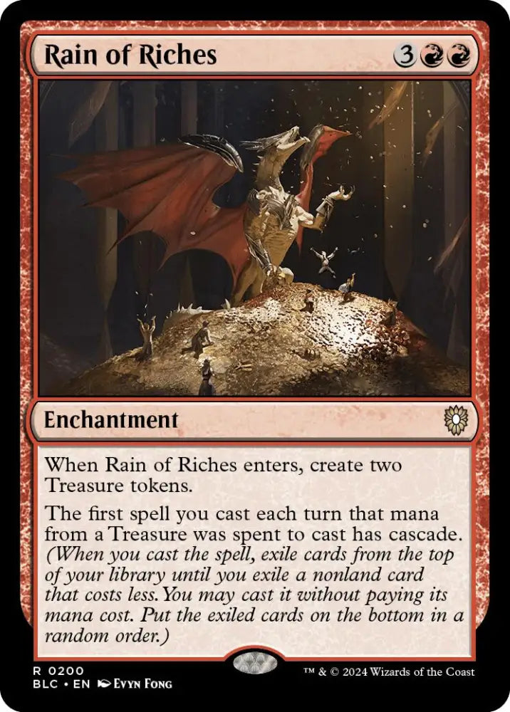 Rain of Riches [Bloomburrow Commander] - MTG Single