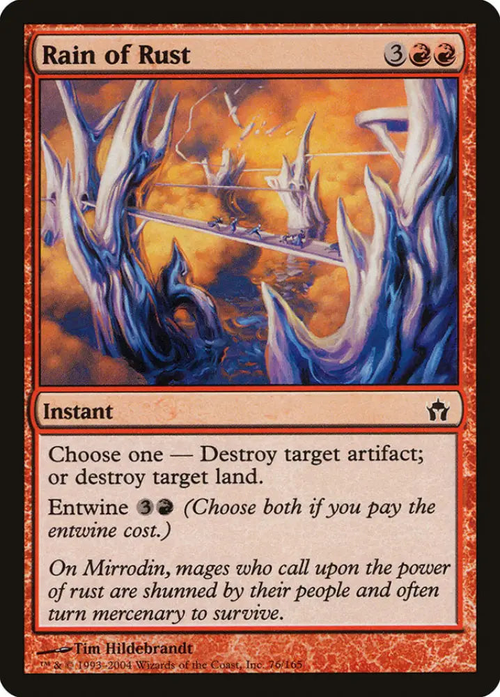 Rain of Rust [Fifth Dawn] - MTG Single