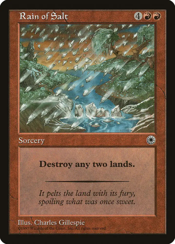 Rain of Salt [Portal] - MTG Single