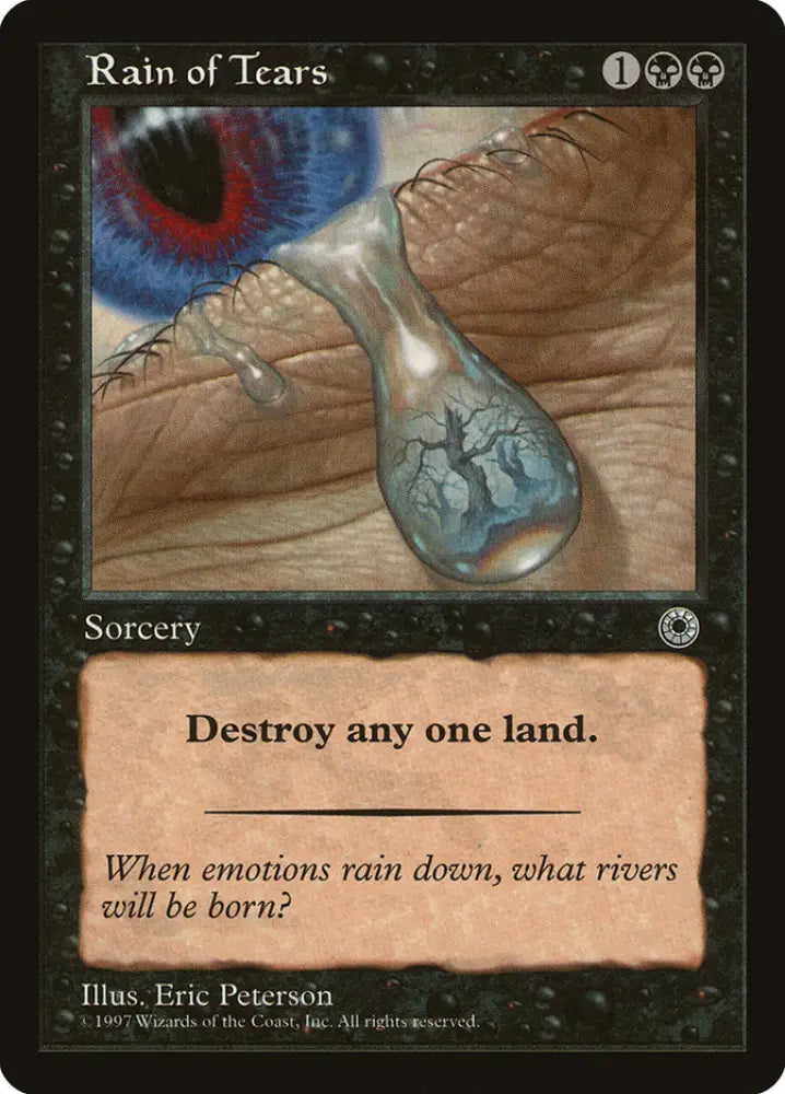 Rain of Tears [Portal] - MTG Single