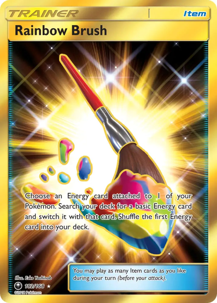 Rainbow Brush (182/168) [Sun & Moon: Celestial Storm] - Pokemon Single