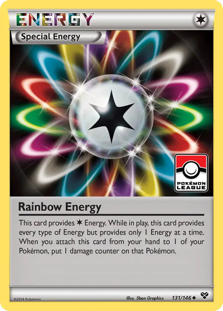 Rainbow Energy (131/146) [XY: Base Set] - Pokemon Single