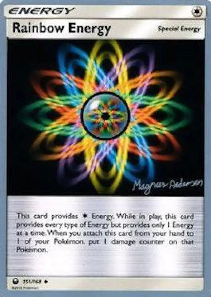 Rainbow Energy (151/168) (Garbanette - Magnus Pedersen) [World Championships 2018] - Pokemon Single