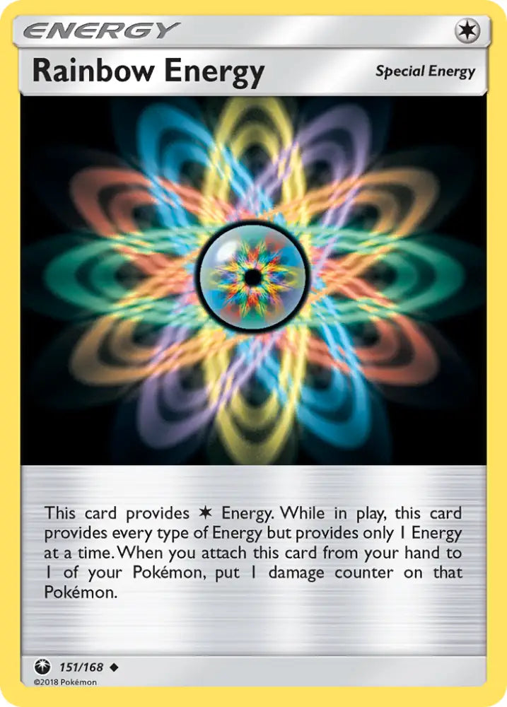 Rainbow Energy (151/168) [Sun & Moon: Celestial Storm] - Pokemon Single