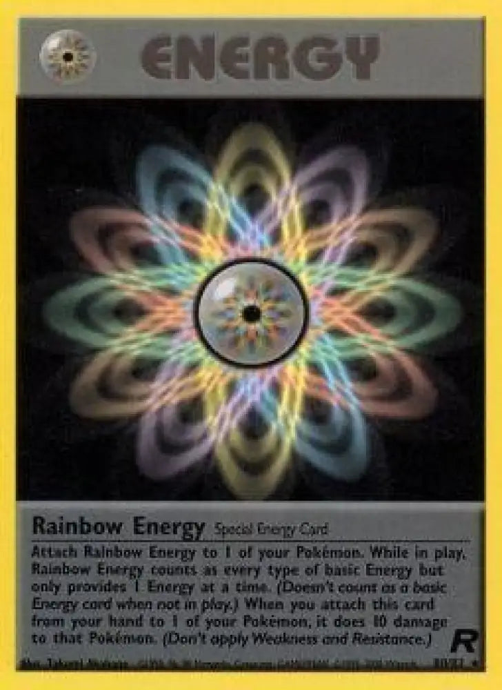 Rainbow Energy (80/82) [Team Rocket Unlimited] - Pokemon Single