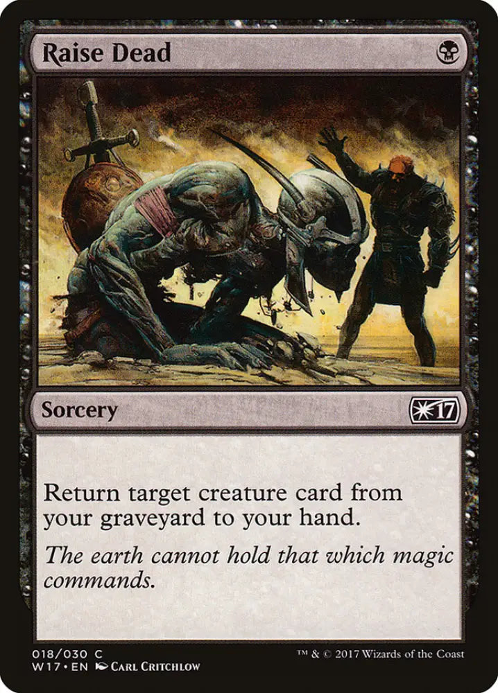 Raise Dead [Welcome Deck 2017] - MTG Single