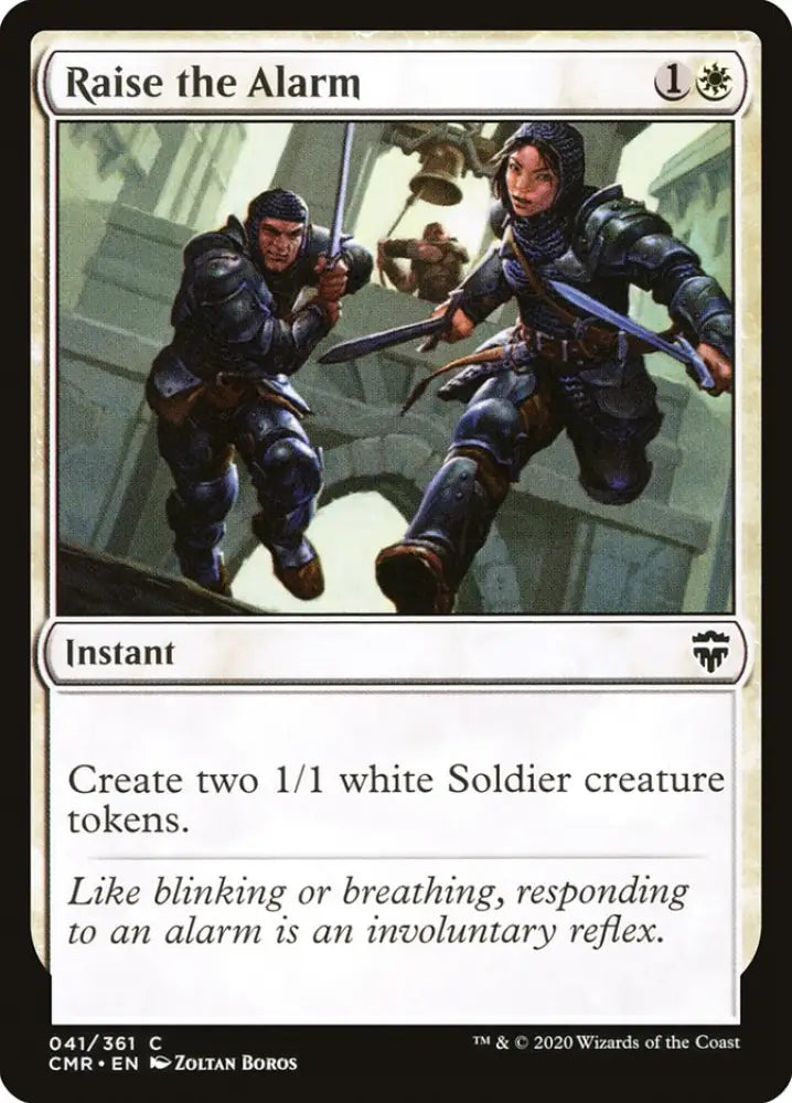 Raise the Alarm [Commander Legends] - MTG Single