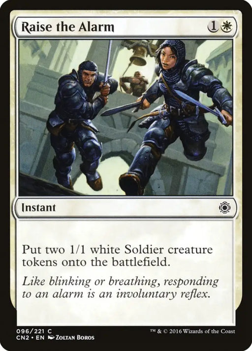 Raise the Alarm [Conspiracy: Take the Crown] - MTG Single