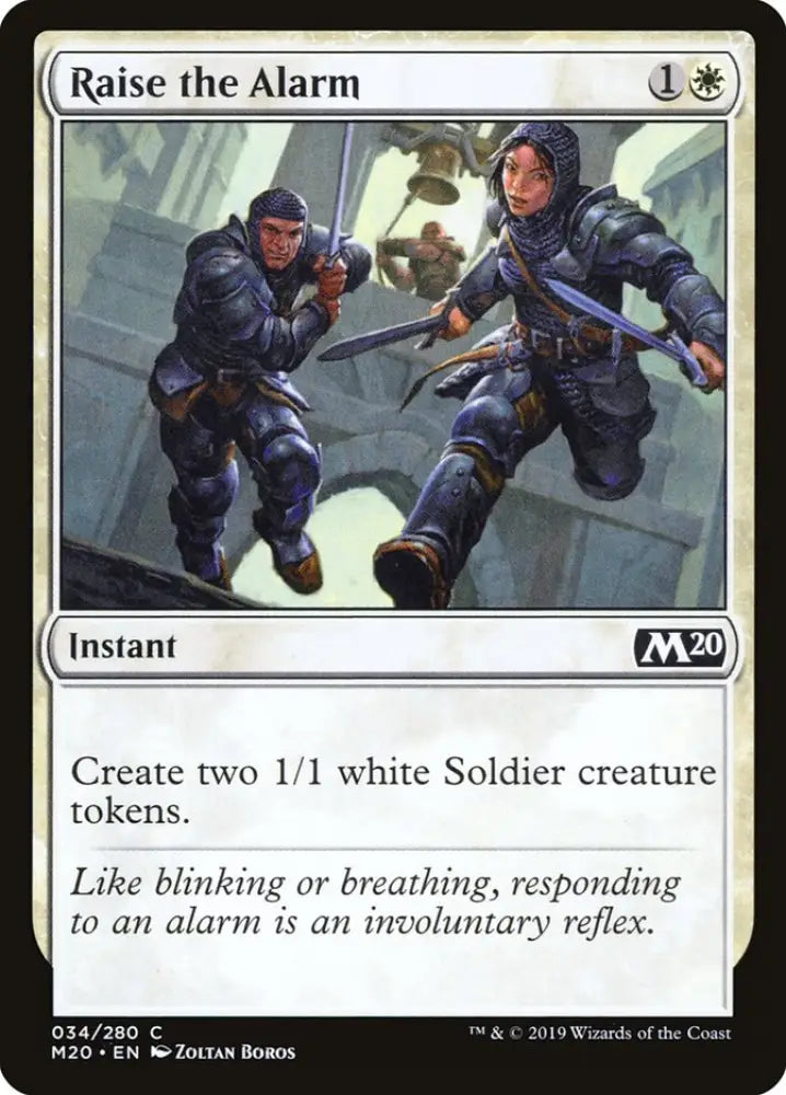 Raise the Alarm [Core Set 2020] - MTG Single