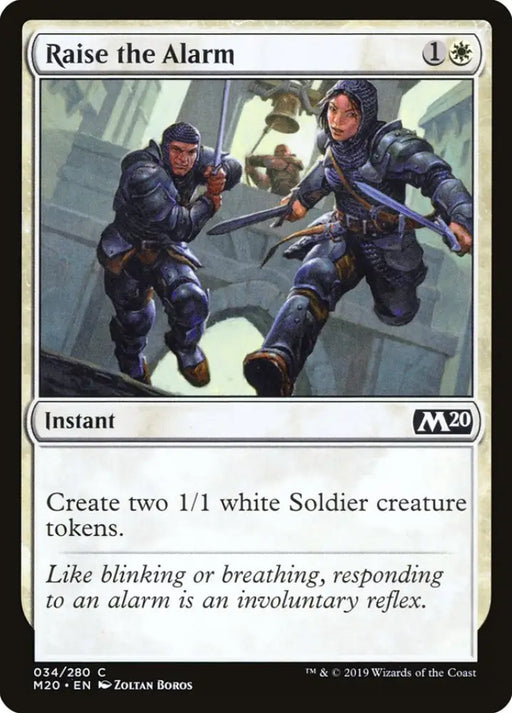 Raise the Alarm [Core Set 2020] - MTG Single